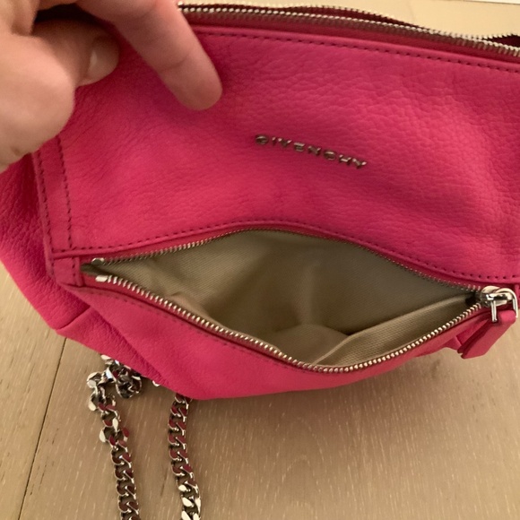 Givenchy Hot Pink Mini Pandora Saks Silver Hardware - Picture 5 of 17